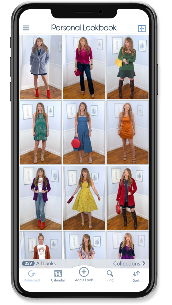 Personal Lookbook Closet Organizer App ! Outfit Planner App and Wardrobe Manager App
